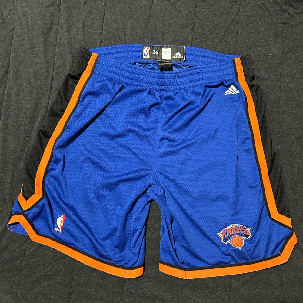 Authentic NY Knicks shorts from 2006 season - size 36  (fits 34-40 wastes)